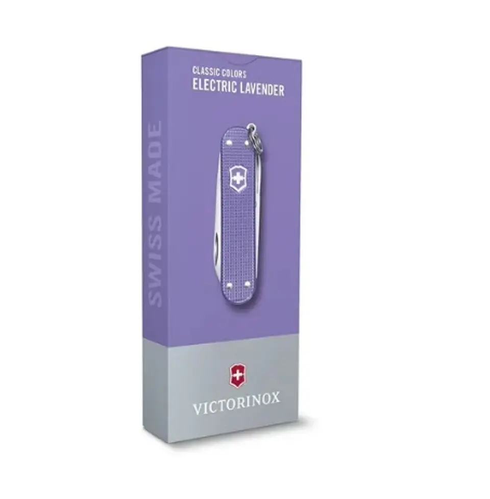 Navaja Victorinox Electric Lavender 58mm. Electromundo 3