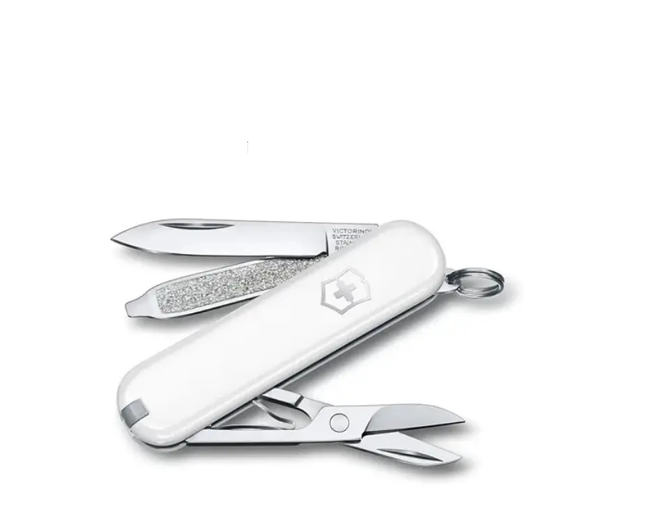 Navaja Victorinox Classic Falling Snow 58mm. Electromundo 1