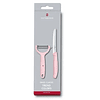 Set De Cuchillo Y Pelador Trend Rosado - Electromundo