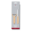 Set De Cuchillo Y Pelador Victorinox Naranjo - Electromundo