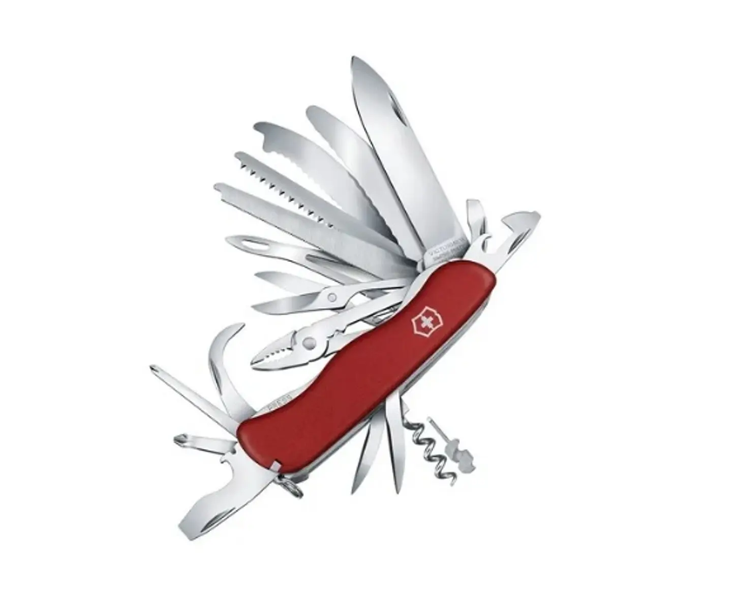Navaja Victorinox Work Champ Xl Color Rojo - Electromundo 1