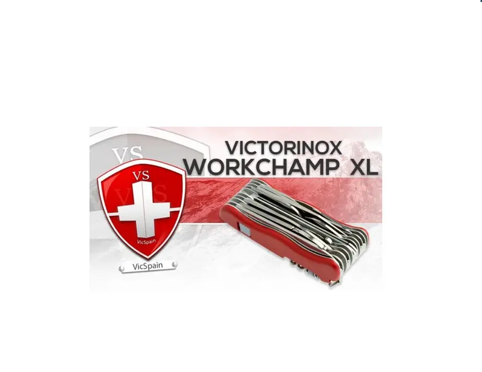 Navaja Victorinox Work Champ Xl Color Rojo - Electromundo 2