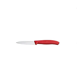 Cuchillo Victorinox Rojo. Hoja 8 Cm - ElectroMundo