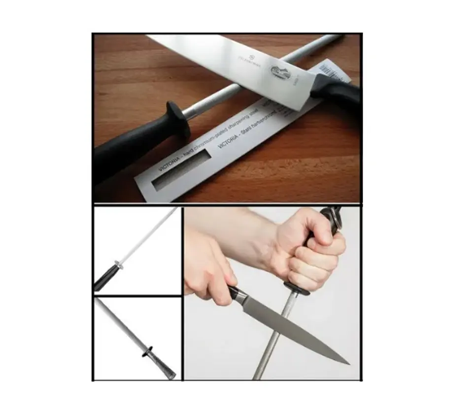 Chaira Victorinox Color Negro Hoja 20 Cm. - Electromundo 3