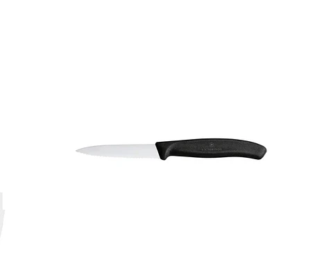 Cuchillo Victorinox Verdura Negro. Hoja 8 Cm. - Electromundo