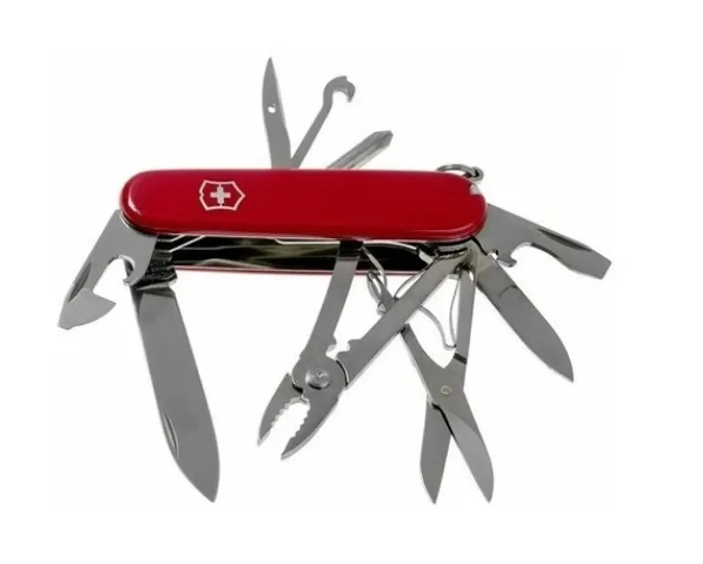 Navaja Victorinox Deluxe Tinker Color Rojo - Electromundo 2