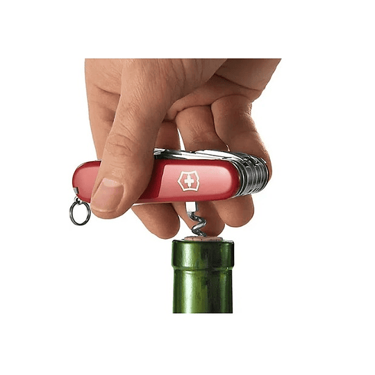 Navaja Victorinox Deluxe Tinker Color Rojo - Electromundo