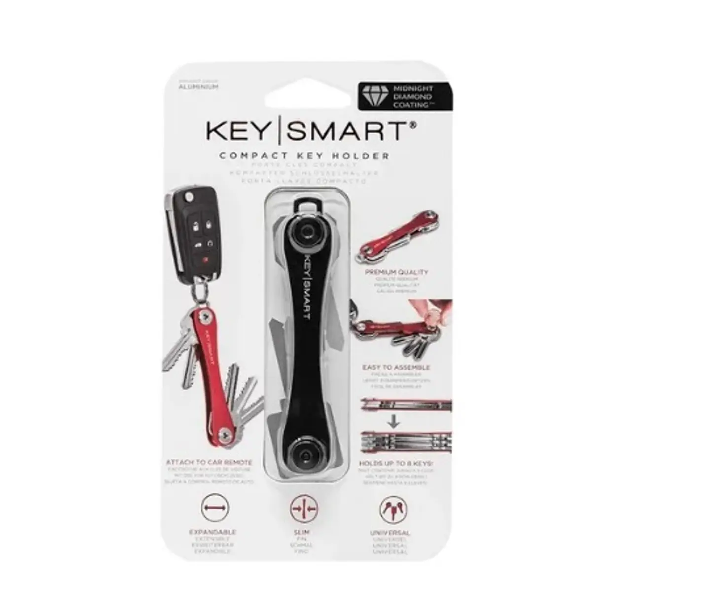 Keysmart Sistema De Organización De Llave Negro Electromundo 4