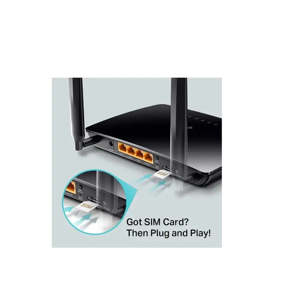 Router 4g Lte Tp-link Tl-mr6400 (chip) - Electromundo 2