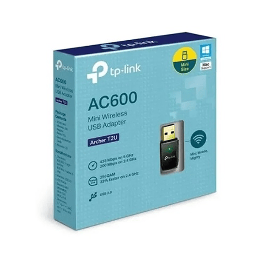 Adaptador Usb Wifi Archer T2u Ac600 Dual Band 600mbp Tp-link