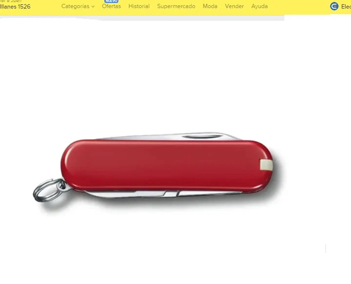 Navaja Victorinox Classic Sd Roja 3