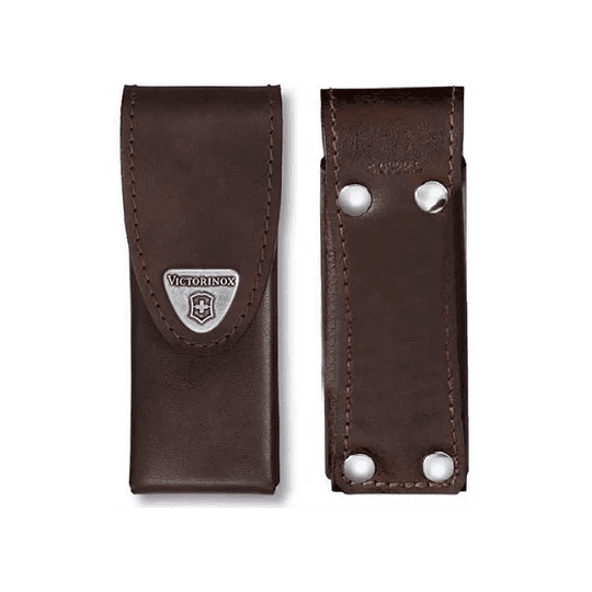 Estuche Victorinox 33 Cuero Café 111mm. - Electromundo