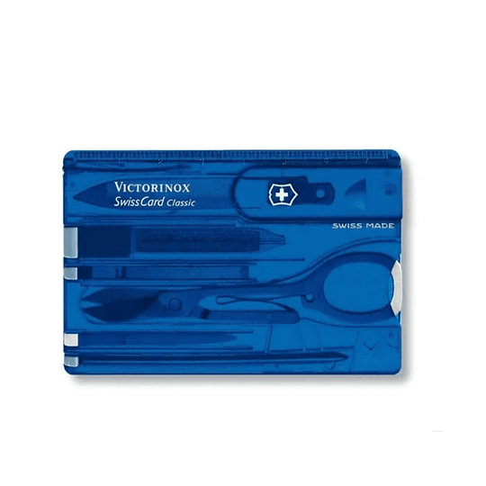 Swisscard Classic Victorinox Azul Transparent - Electromundo
