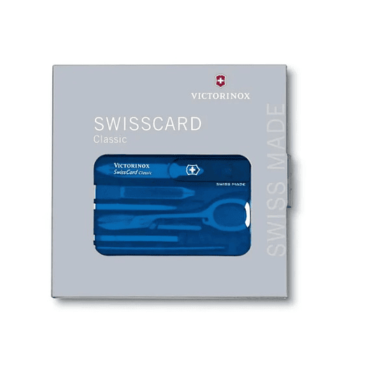 Swisscard Classic Victorinox Azul Transparent - Electromundo