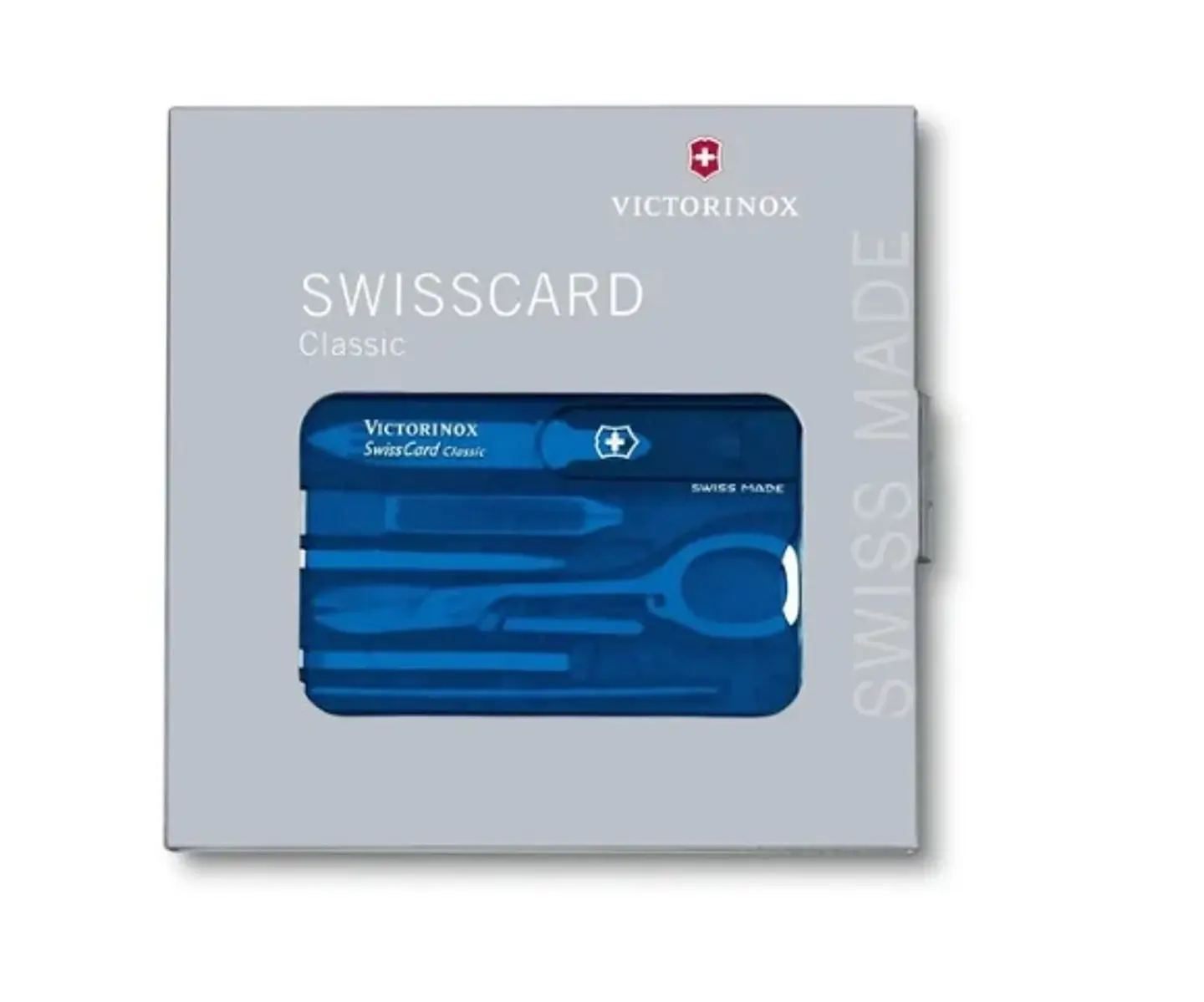 Swisscard Classic Victorinox Azul Transparent - Electromundo 2
