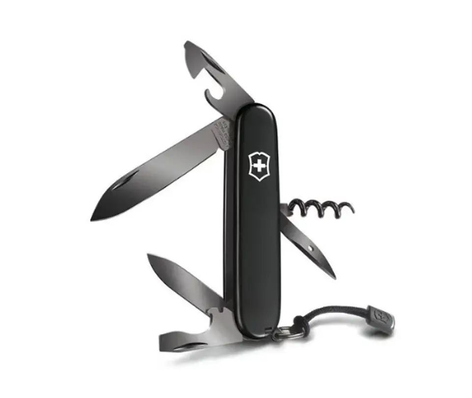 Navaja Spartan Onyx Black 91mm - Electromundo 2