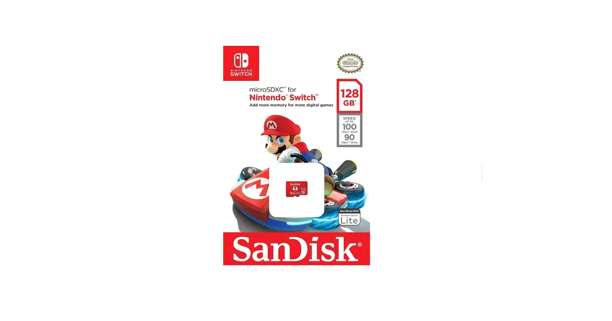 Tarjeta Microsd 128 Gb Nintendo Switch - ElectroMundo.
