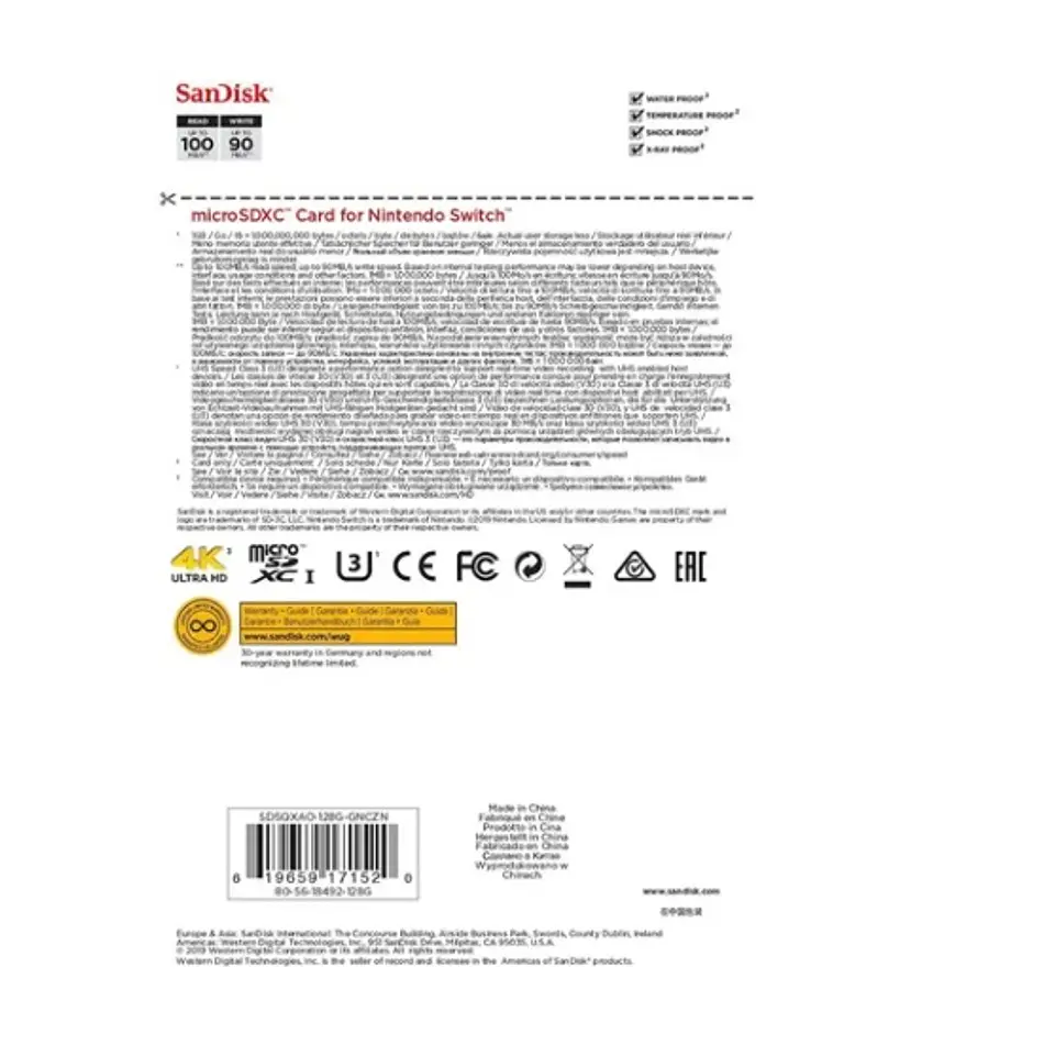 Tarjeta Microsd 128 Gb Nintendo Switch - ElectroMundo. 3