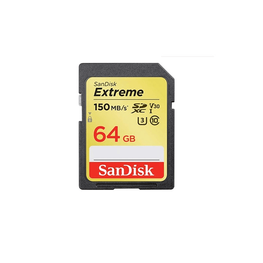 Tarjeta SD 64 GB SanDisk Extreme - ElectroMundo.