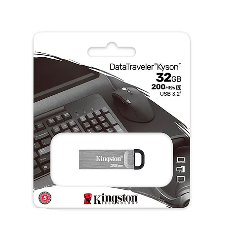 Pendrive 32gb Usb 3.2 Kingston Datatraveler Kyson - ElectroMundo.