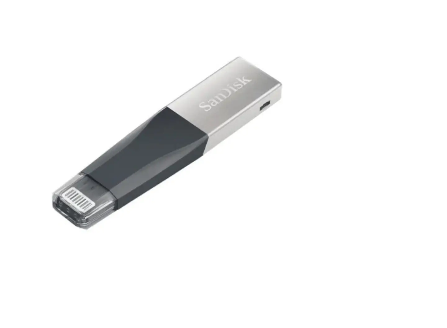 Pendrive SanDisk iXpand Mini 32GB 3.0 negro y plateado - ElectroMundo. 2