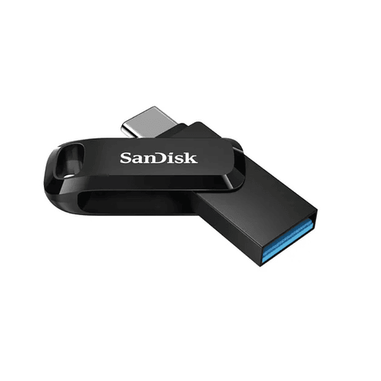 Pendrive Sandisk Dual Usb 128 Gb Tipo C 3.1 Negro - ElectroMundo.