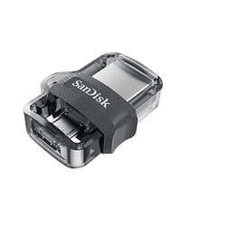 Pendrive SanDisk Ultra Dual 32GB 3.0 negro - ElectroMundo.