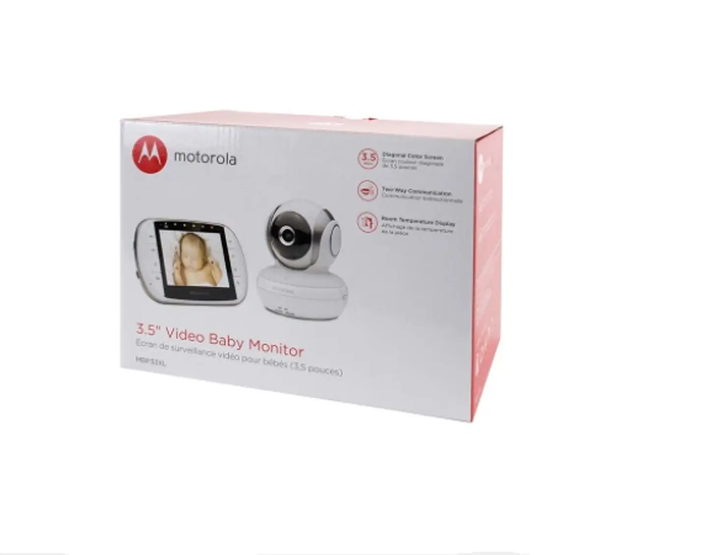  Motorola Monitor De Bebé 3.5P Mb33XL - ElectroMundo. 1