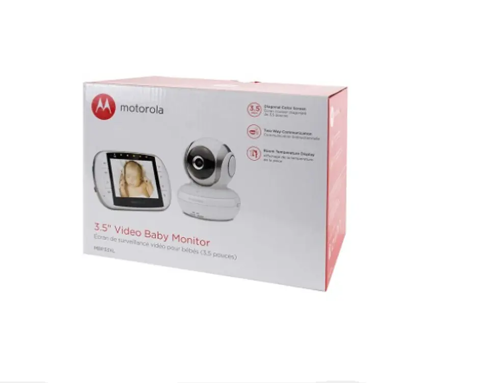  Motorola Monitor De Bebé 3.5P Mb33XL - ElectroMundo. 1