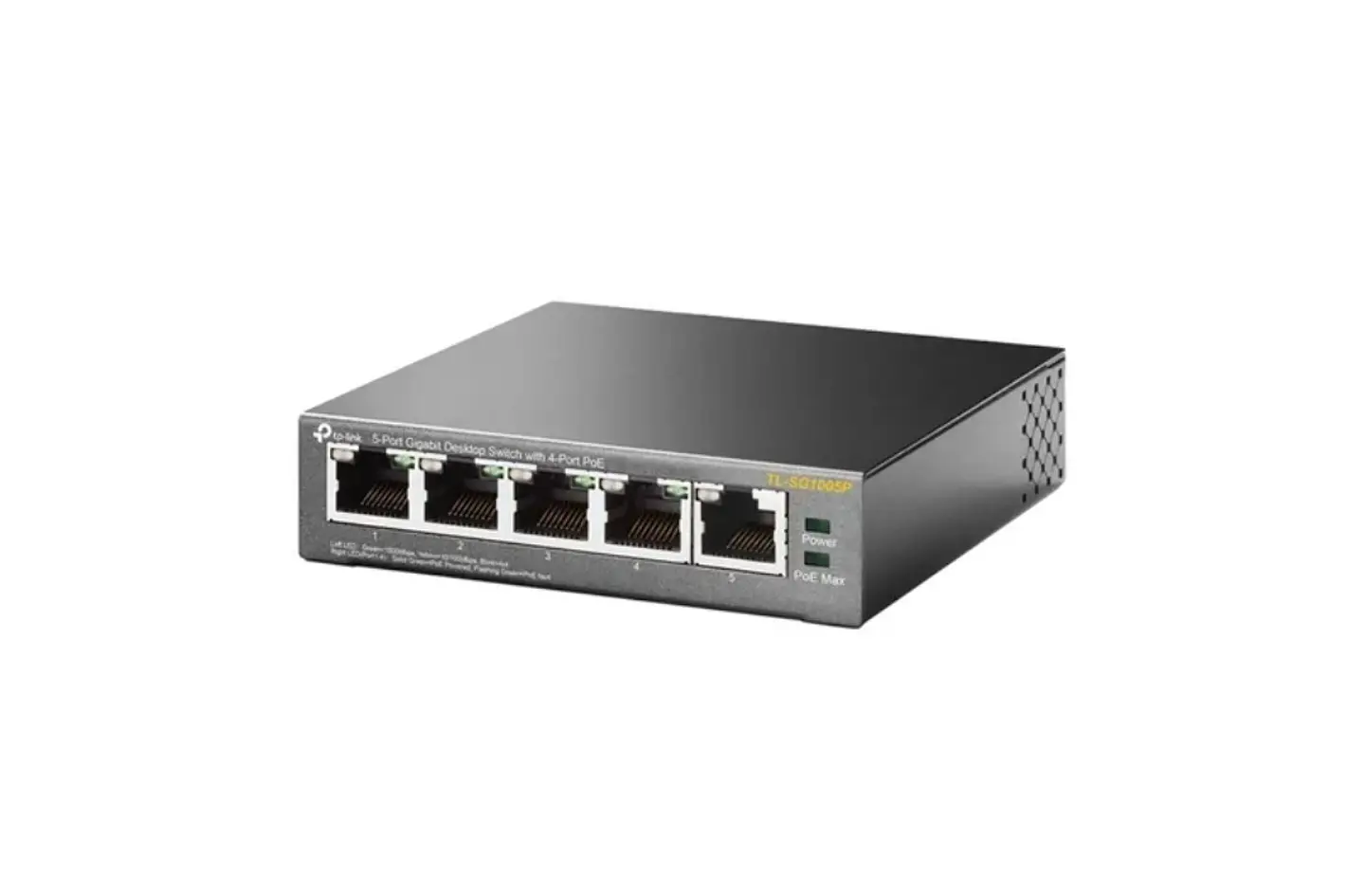 Switch Gigabit Poe+ 5 Ports Tp-link Tl-sg1005p 1