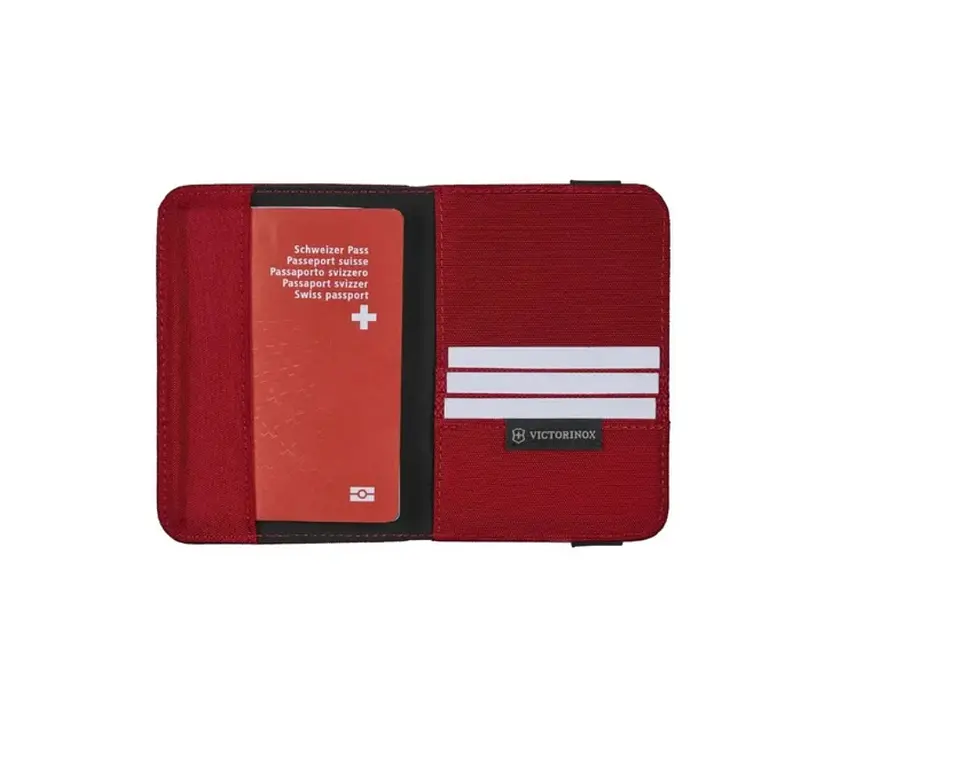 Porta Pasaportes Victorinox Con Protección Rfid Electromundo. 3