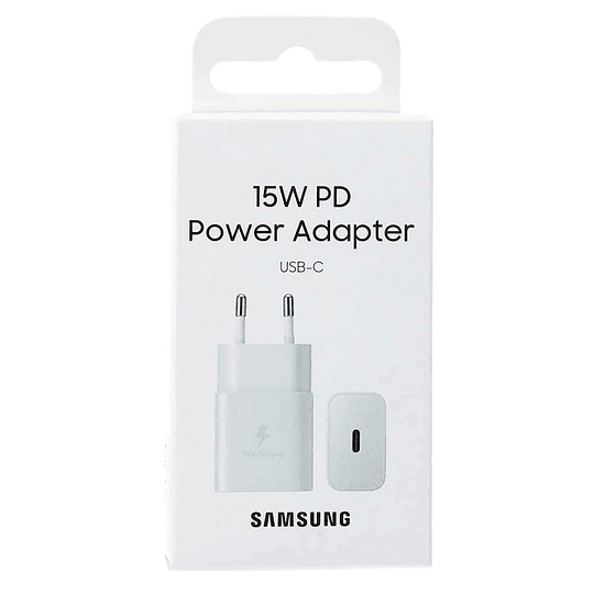 Cargador Samsung Tipo C Carga Rápida 15W - ElectroMundo.