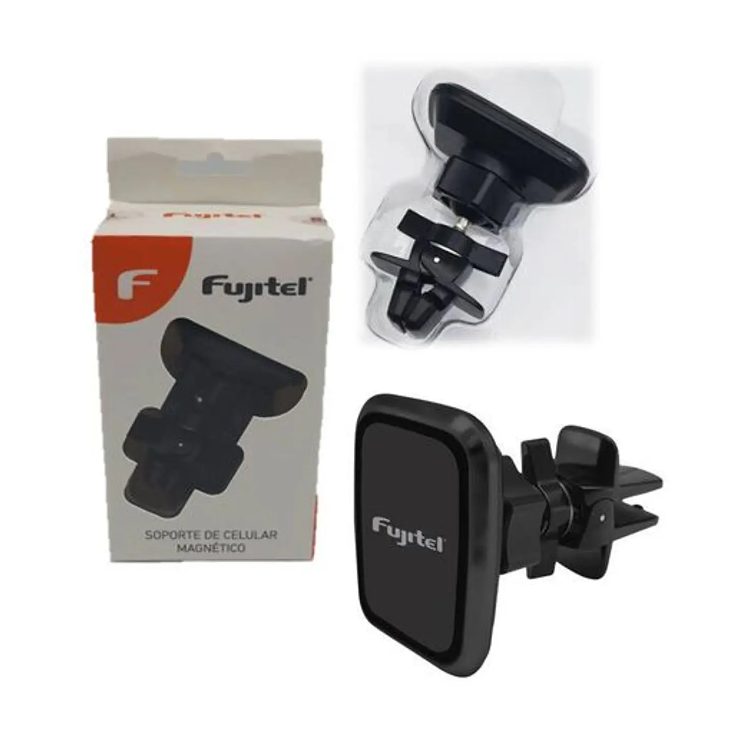 Soporte Magneto Celular Cuadrado Fujitel - ElectroMundo 1