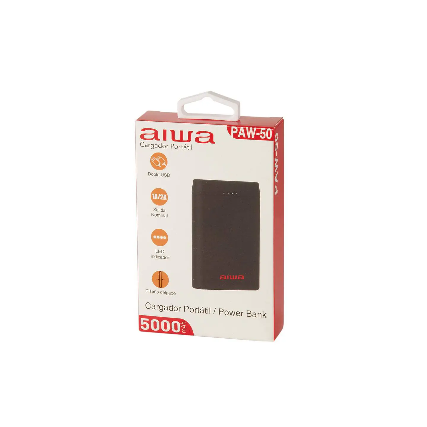 Cargador Portátil Universal Aiwa 5000 MAH - ElectroMundo 2
