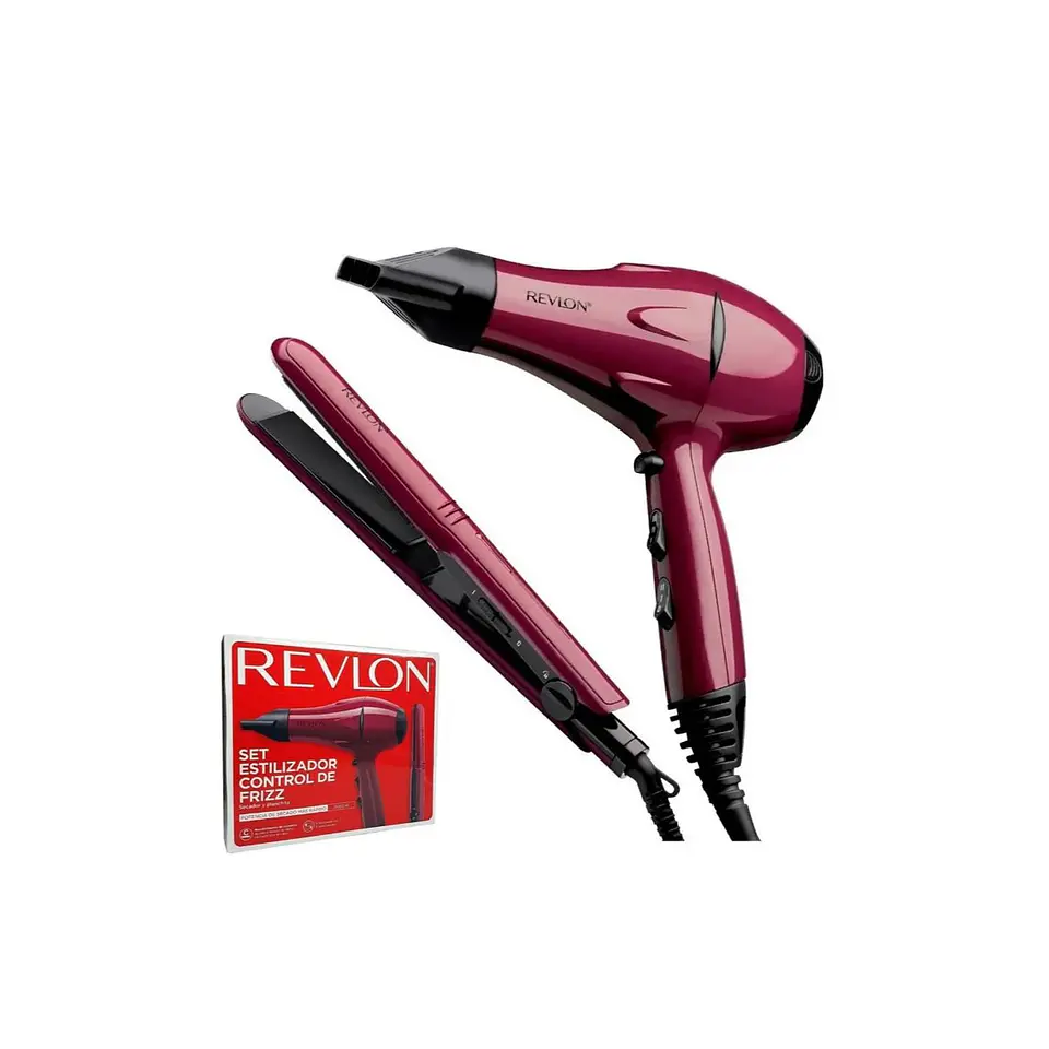 Secador y alisador Revlon 5230 para Viaje 2000W - ElectroMundo 1