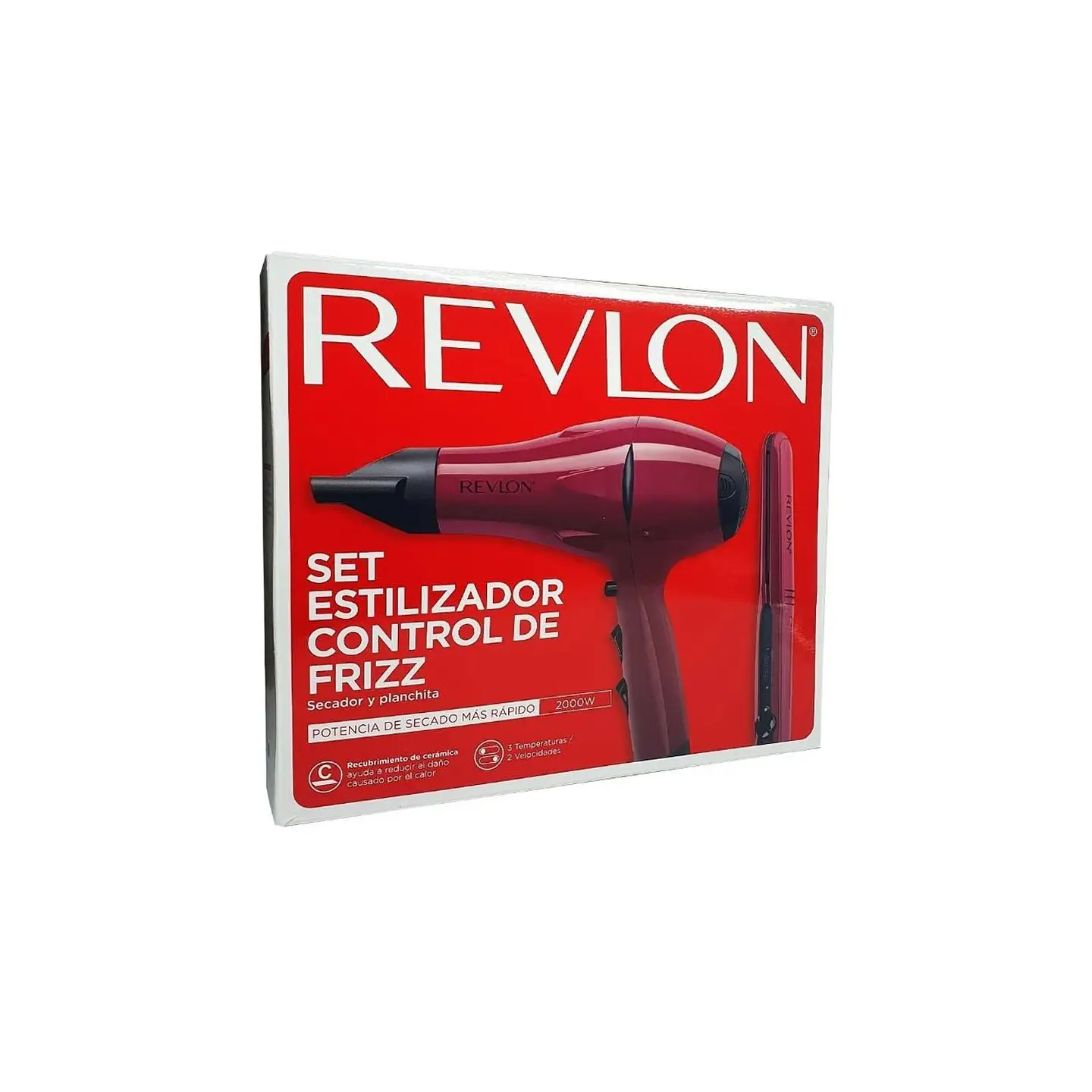 Secador y alisador Revlon 5230 para Viaje 2000W - ElectroMundo 4