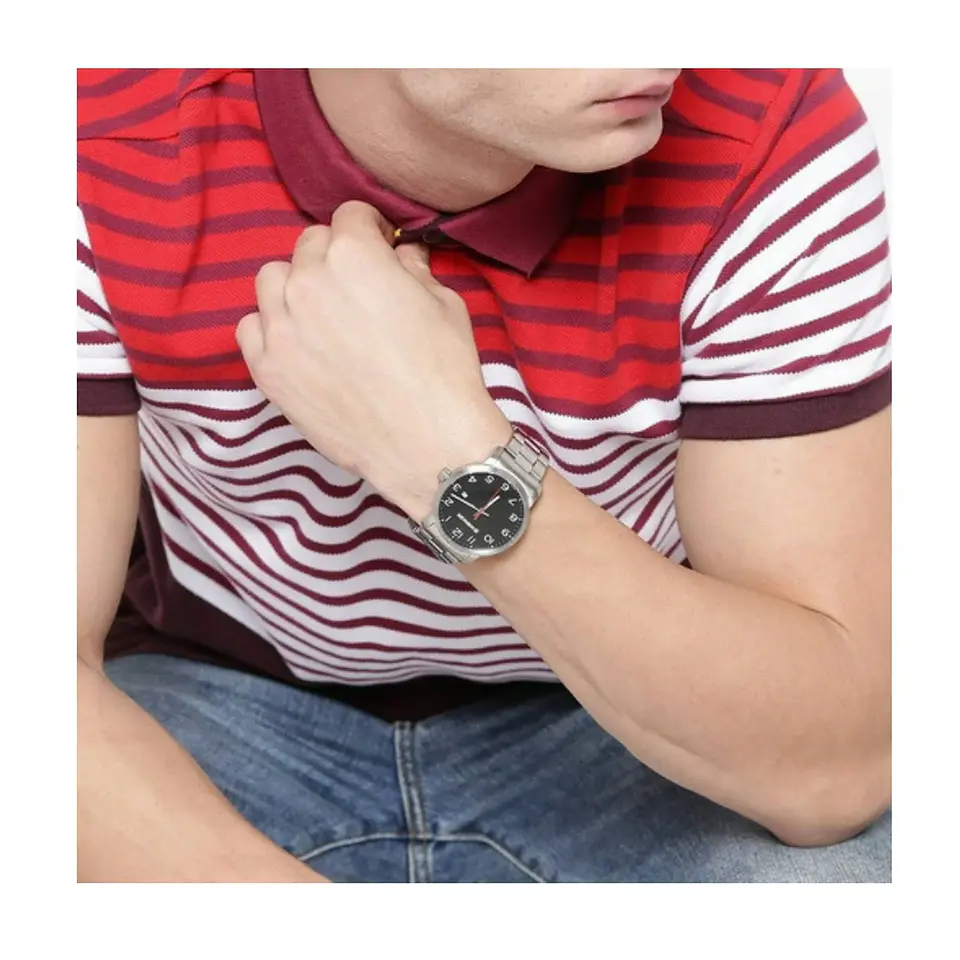 Reloj Wenger Avenue  GM Hombre Negro 42 mm - ElectroMundo. 5