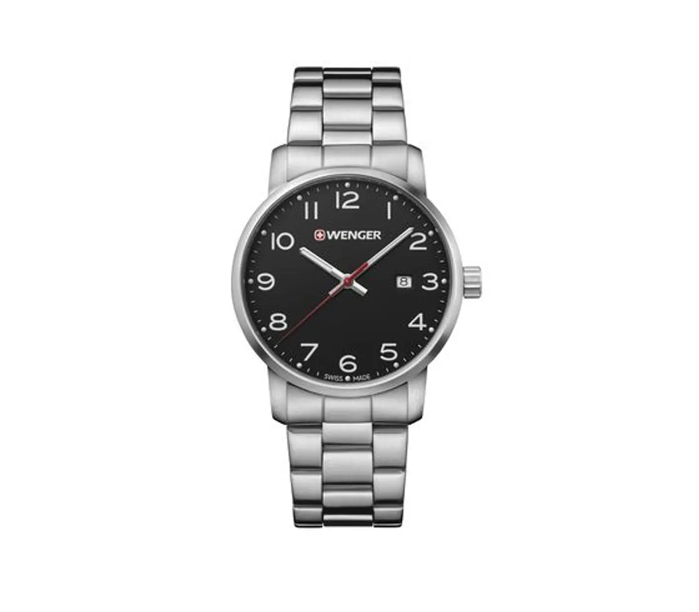 Reloj Wenger Avenue  GM Hombre Negro 42 mm - ElectroMundo. 4