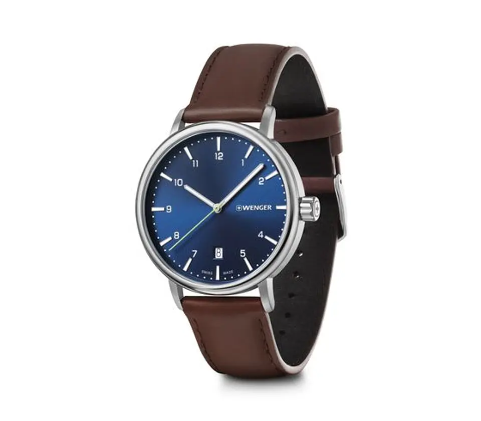 Reloj Wenger Urban Classic en Azul, 40 mm - ElectroMundo. 3