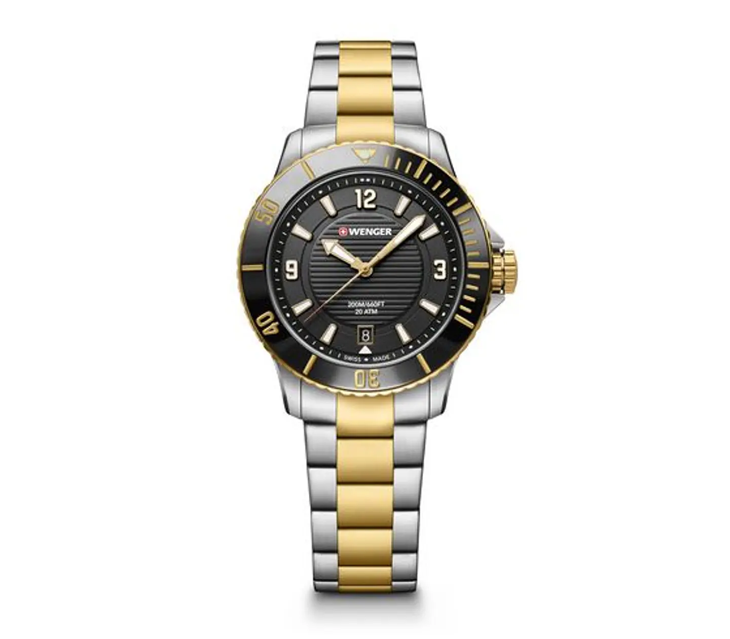 Reloj Wenger Seaforce Small en Negro, 35 mm - ElectroMundo. 1