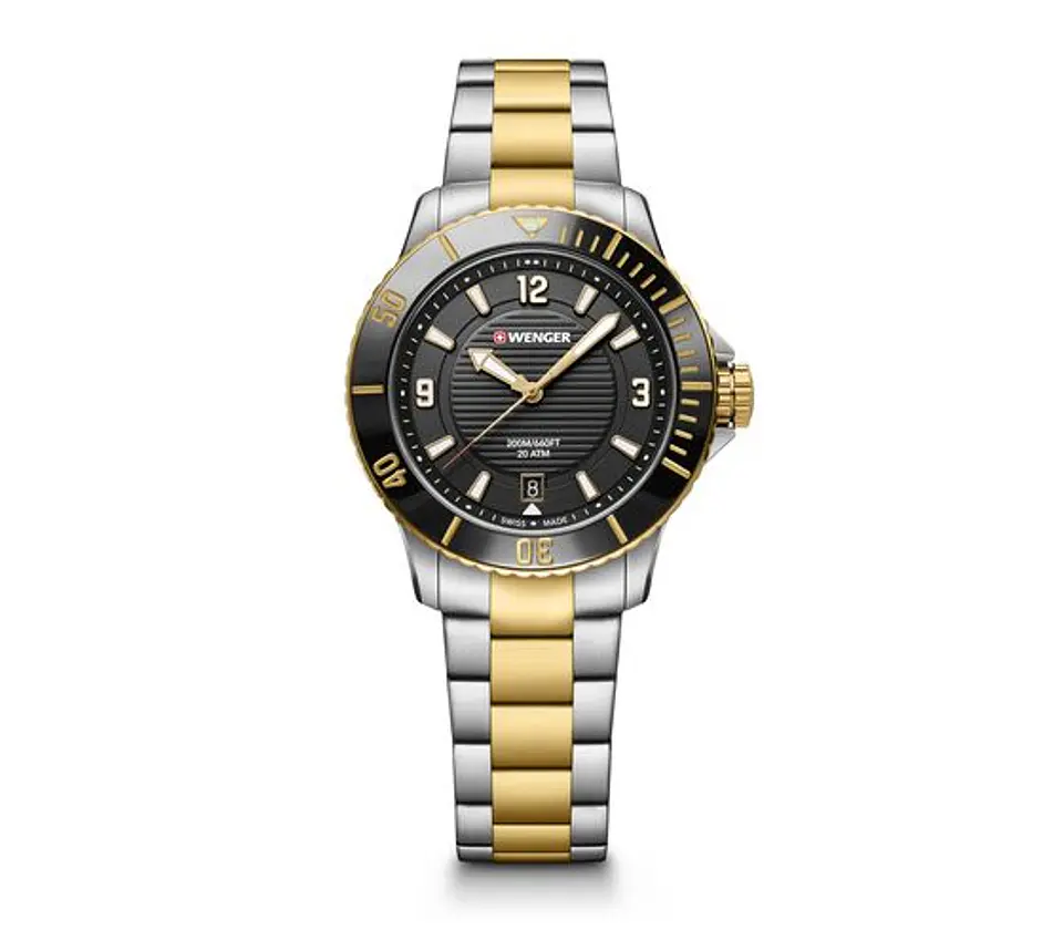 Reloj Wenger Seaforce Small en Negro, 35 mm - ElectroMundo. 1