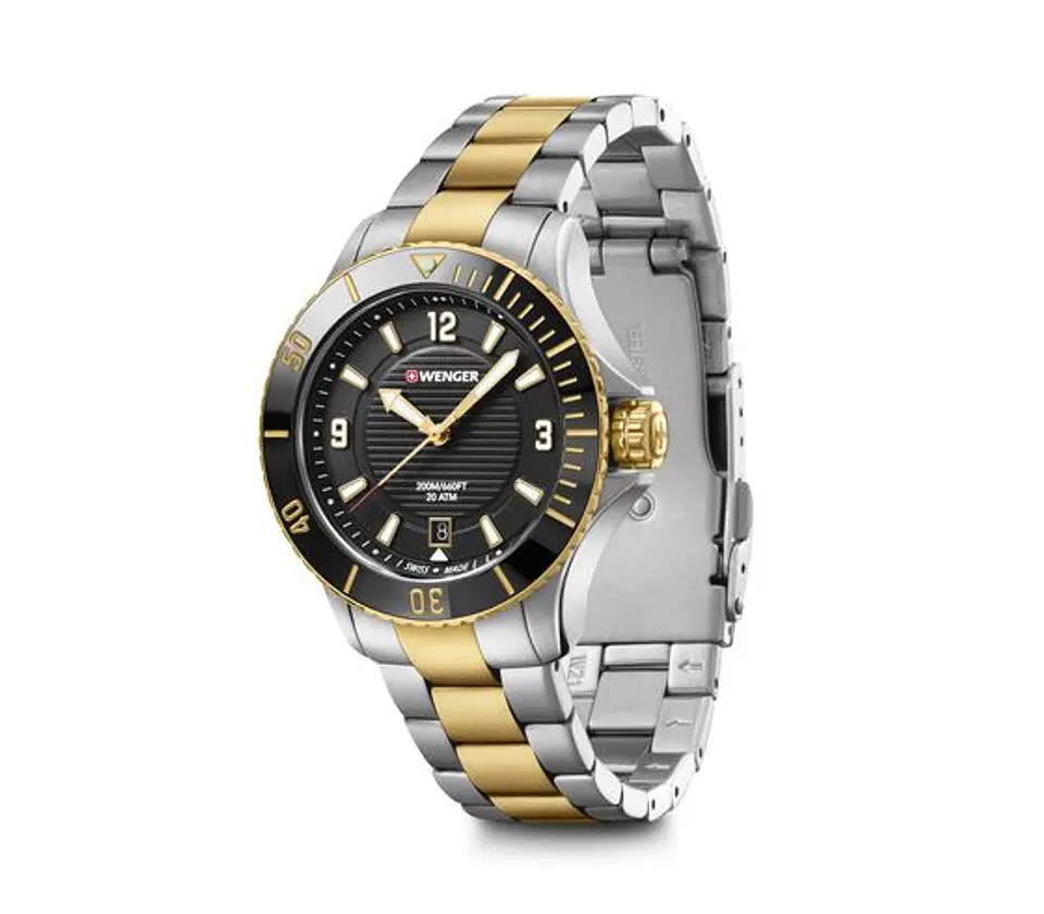 Reloj Wenger Seaforce Small en Negro, 35 mm - ElectroMundo. 3