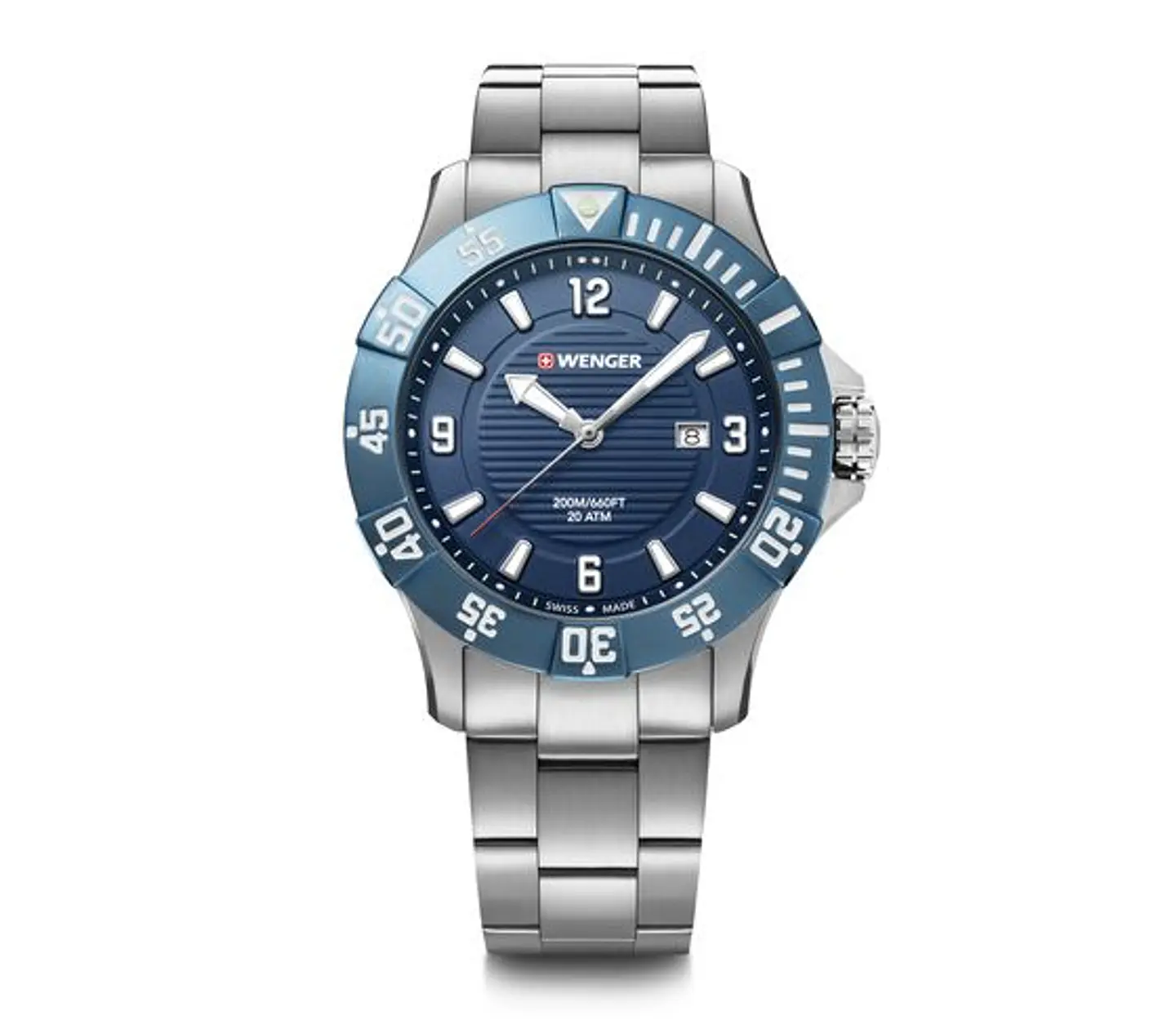 Reloj Wenger Seaforce 43mm Correa Acero - ElectroMundo. 1