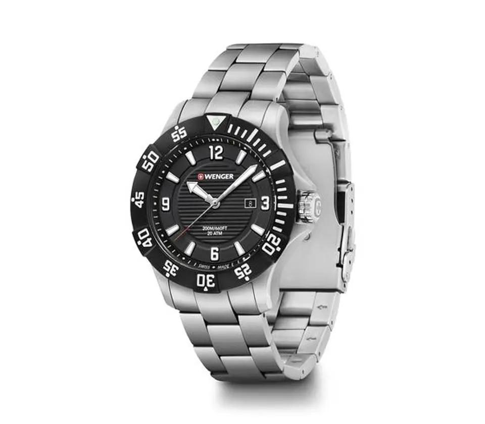 Reloj Wenger Seaforce Black, 43 mm - ElectroMundo 3