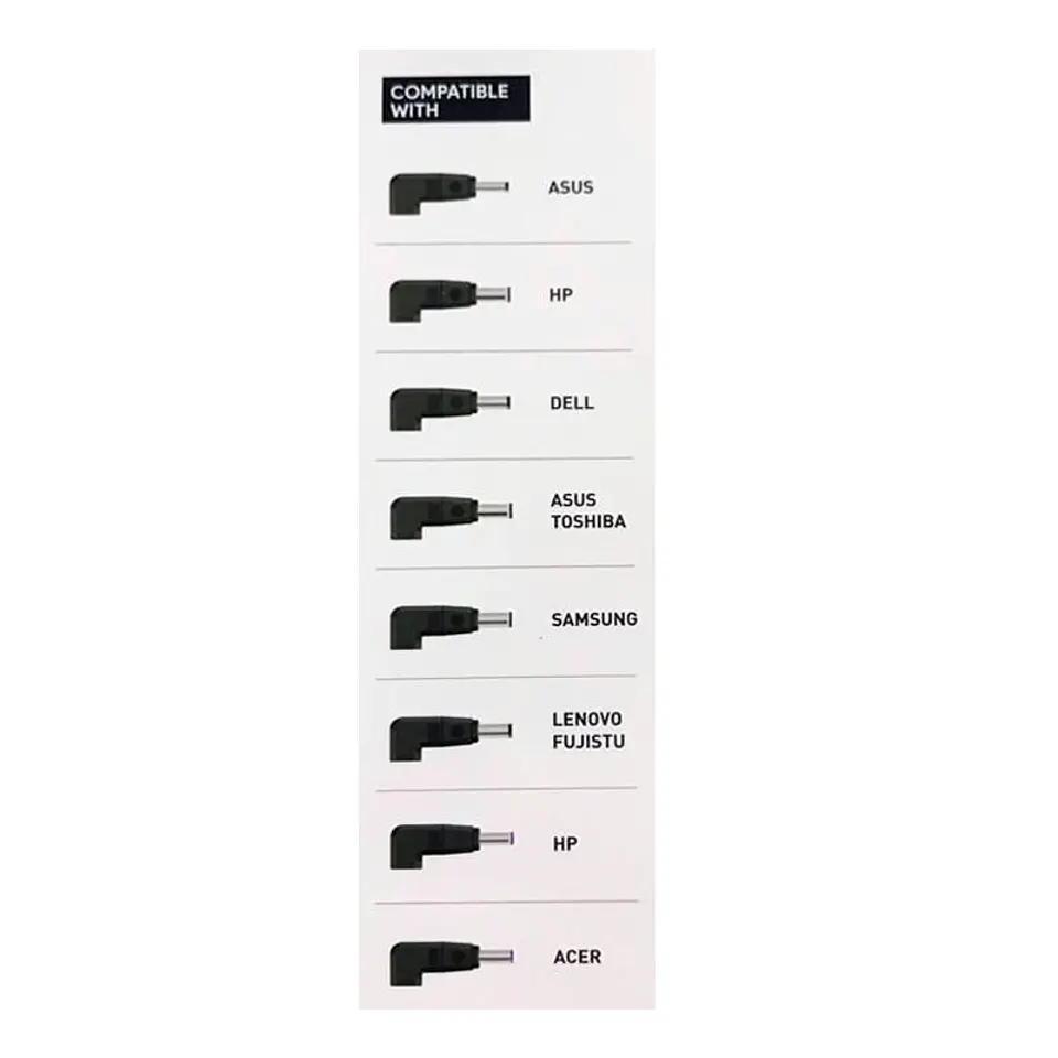 Cargador Universal Notebook 65W General Power Negro - ElectroMundo  2