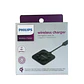 Cargador Inalambrico Qi 10w Philips Dlp9016u Negro - Electromundo - Miniatura 2