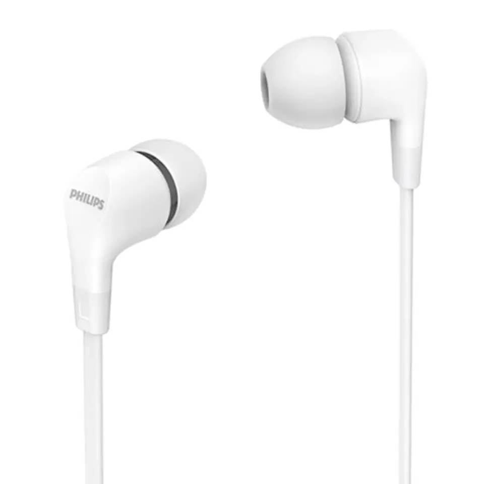 AUDÍFONO PHILIPS IN EAR MANOS LIBRES TAE1105 Blanco - ElectroMundo  2