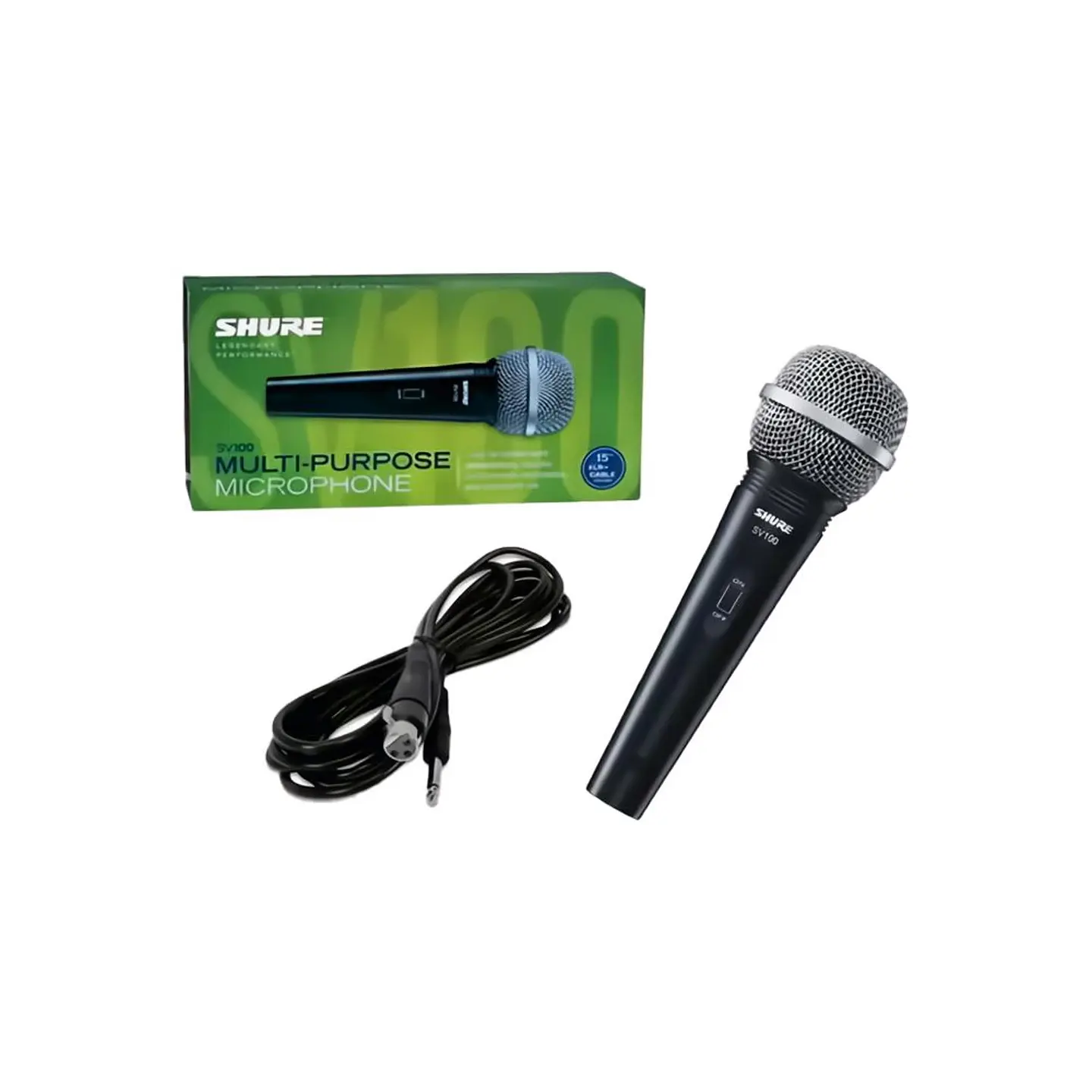 Micrófono Alámbrico dinámico Shure SV100 - ElectroMundo. 3