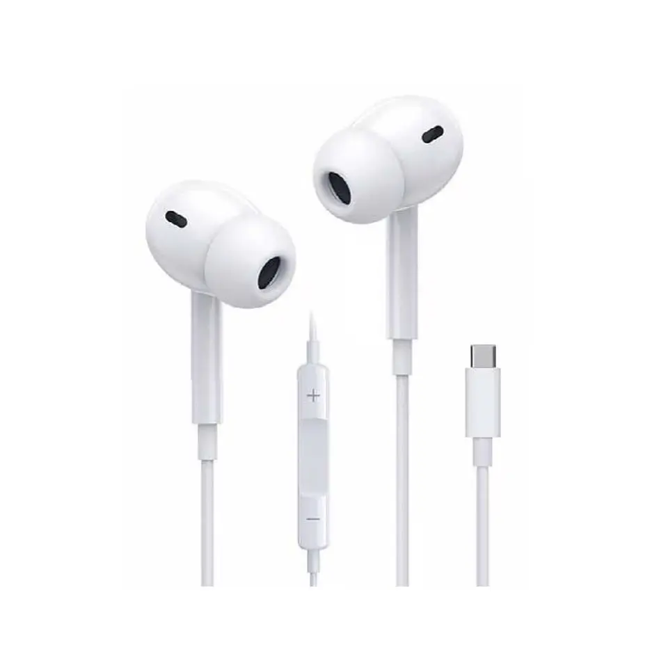 Audifonos In Ear Tecnolab Conector Tipo C Tl342 Blanco - ElectroMundo  1