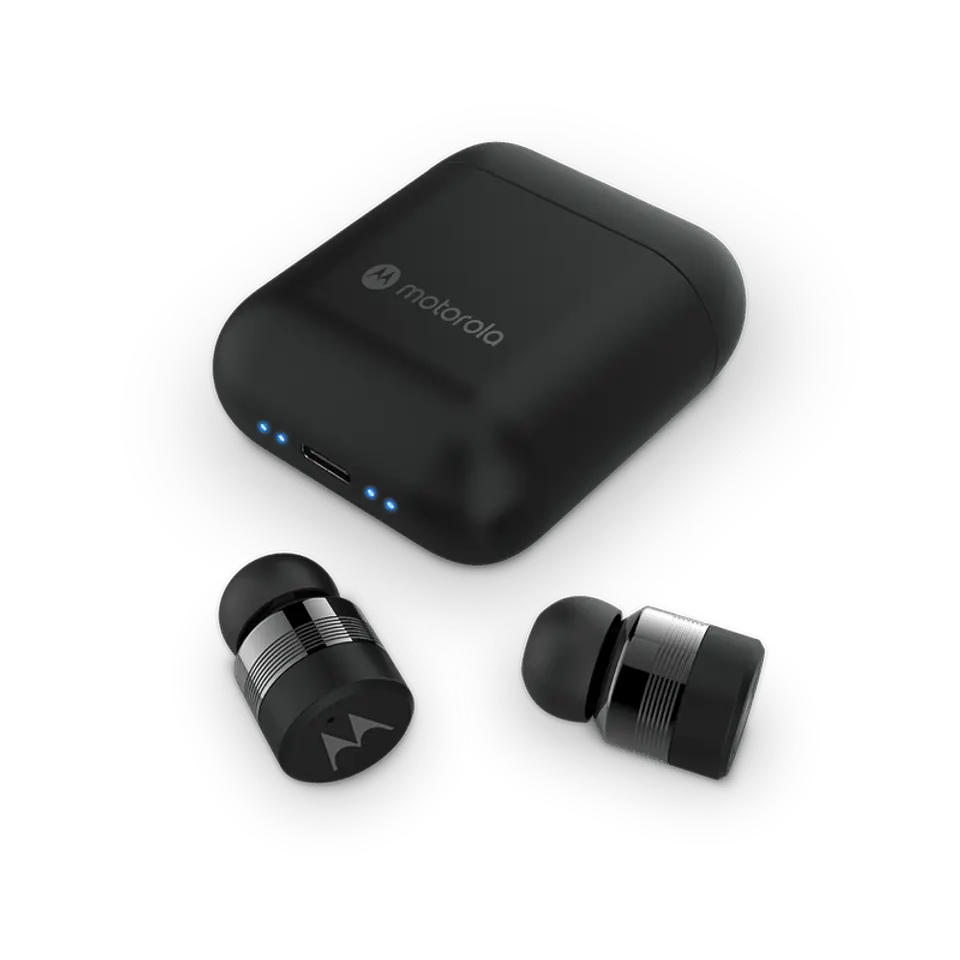 Audífonos Motorola Motobuds 120 Inálambricos Negro - ElectroMundo 1
